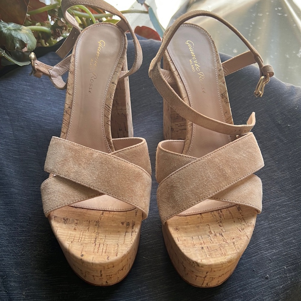 Gianvito Rossi sandals cork